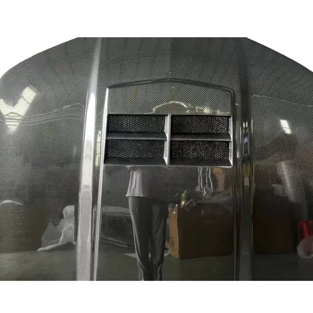 Real Carbon Fiber Car Engine Cover for Camaro 5Th 2010-2015 Car Front Engine Hood